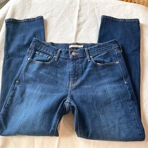 Levi’s 505 Straight jeans 10 10s Short 30x30 short medium dark wash